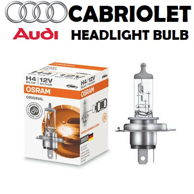 Headlight bulbs for Audi Cabriolet