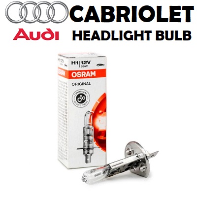 Audi Cabiolet headlights bulbs