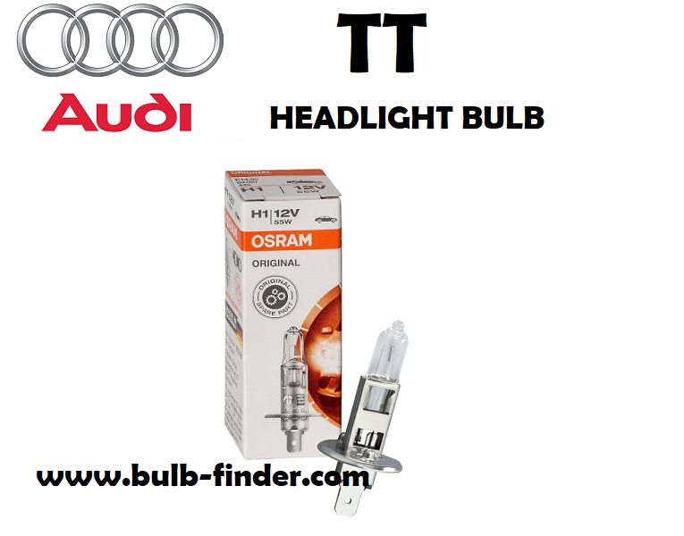 Audi TT headlight lamp type
