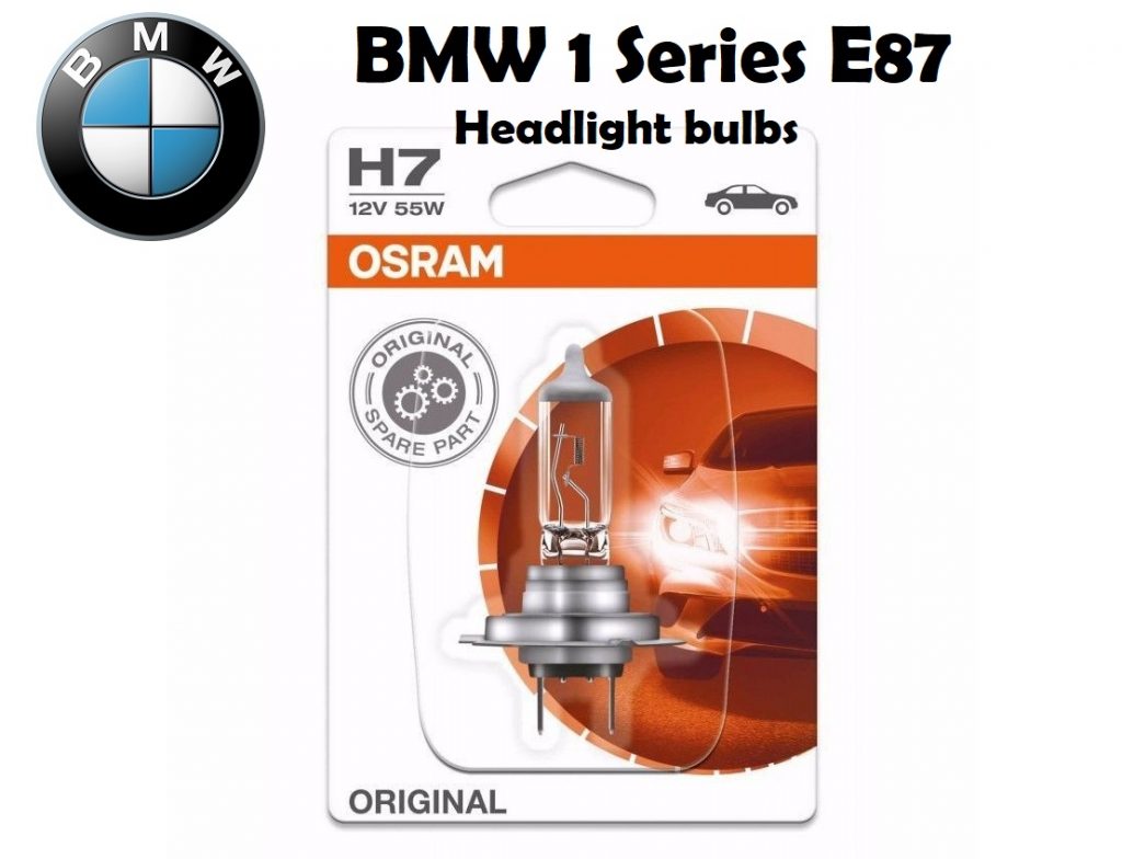 BMW 1 Series headlamp bulbs