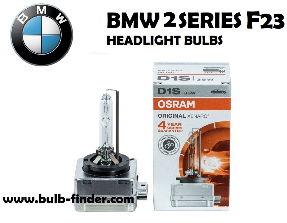 BMW 2 Series F23 xenon bulb replacement