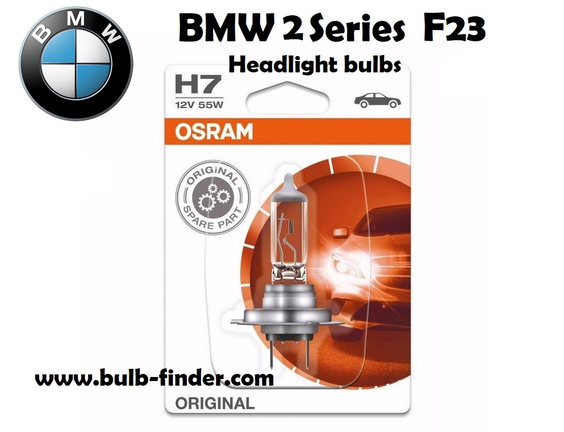BMW 2 Series F23 xenon bulb replacement