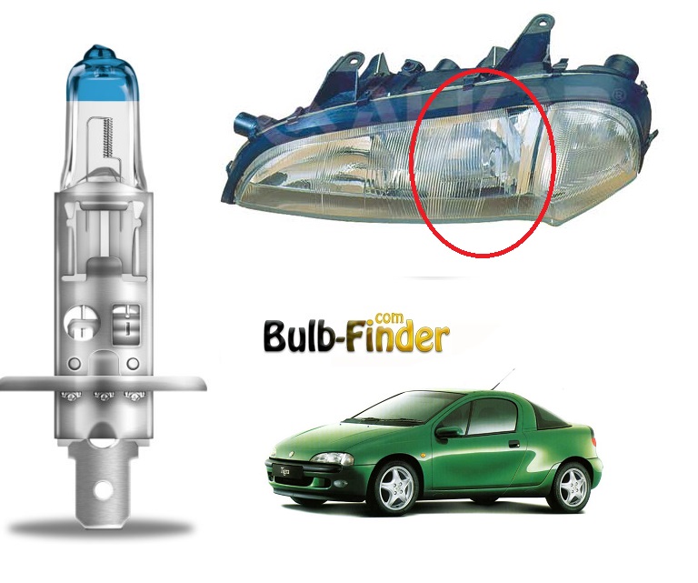 Vauxhall Tigra bulb type