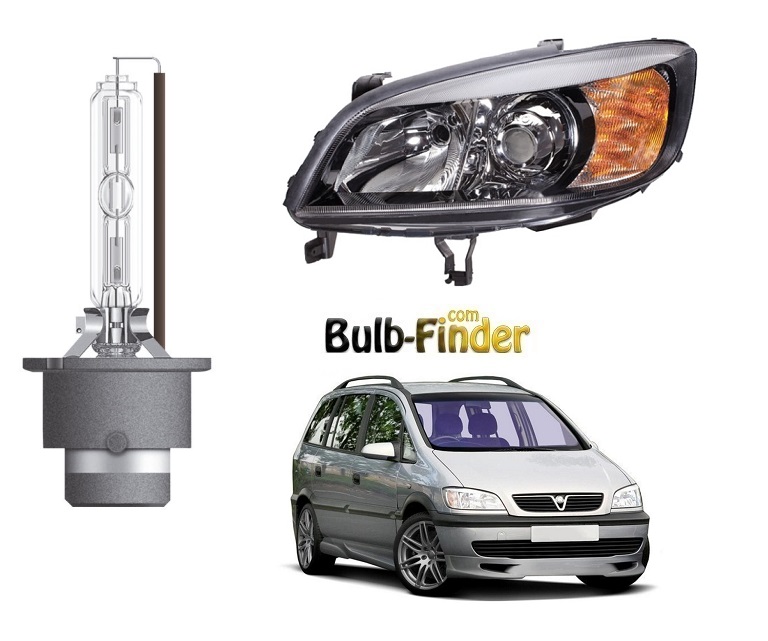 Vauxhall Zafira Mk1 BULBS TYPE